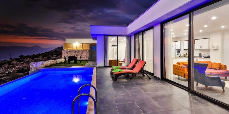 Kaş Üzümlü Satılık Villa Turizmi İşletmesi